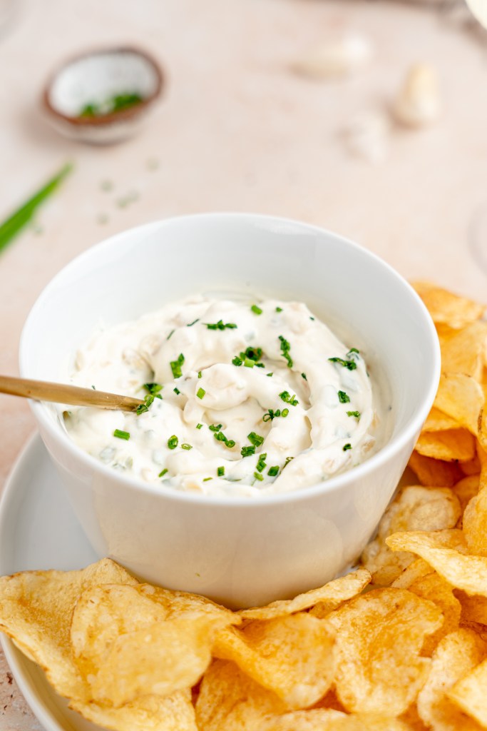The best Onion & Chive Dip Taryn's Tasting Table